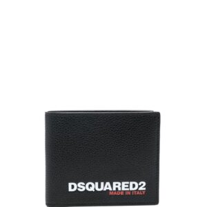 DSQUARED2 logo-print folded wallet