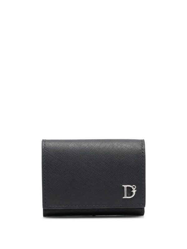 DSQUARED2 logo-plaque folded wallet