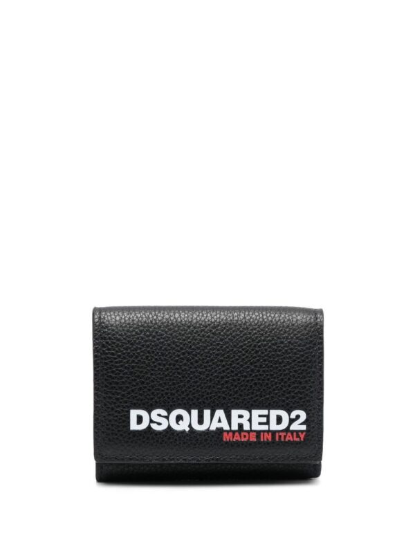 DSQUARED2 logo-print wallet