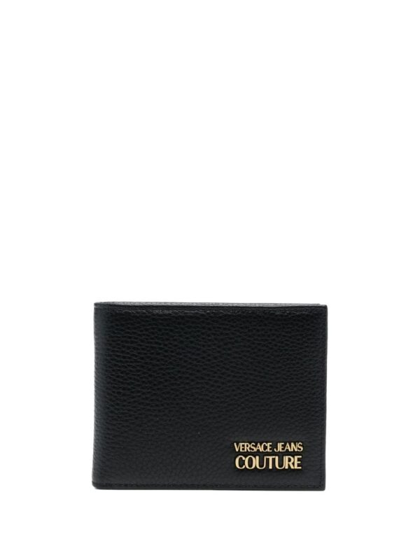 Versace Jeans Couture logo-lettering bi-fold wallet