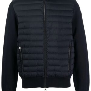 Moncler  padded contrast-sleeve jacket
