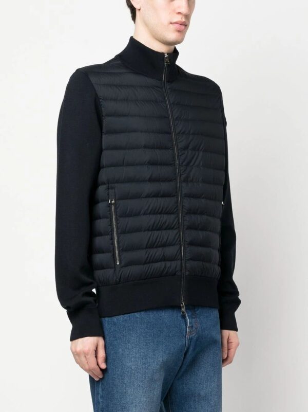 Moncler  padded contrast-sleeve jacket - Image 3