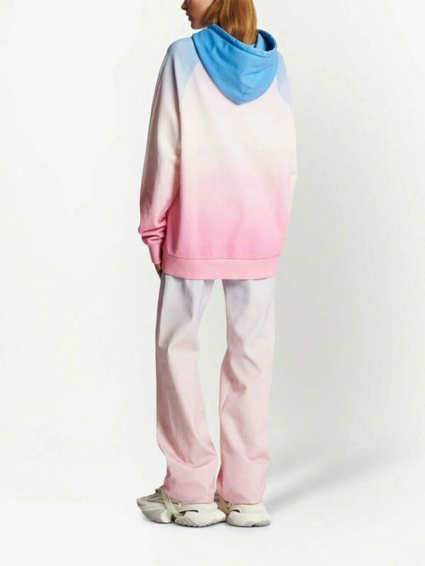 Balmain  x Evian gradient-effect oversized hoodie - Image 3