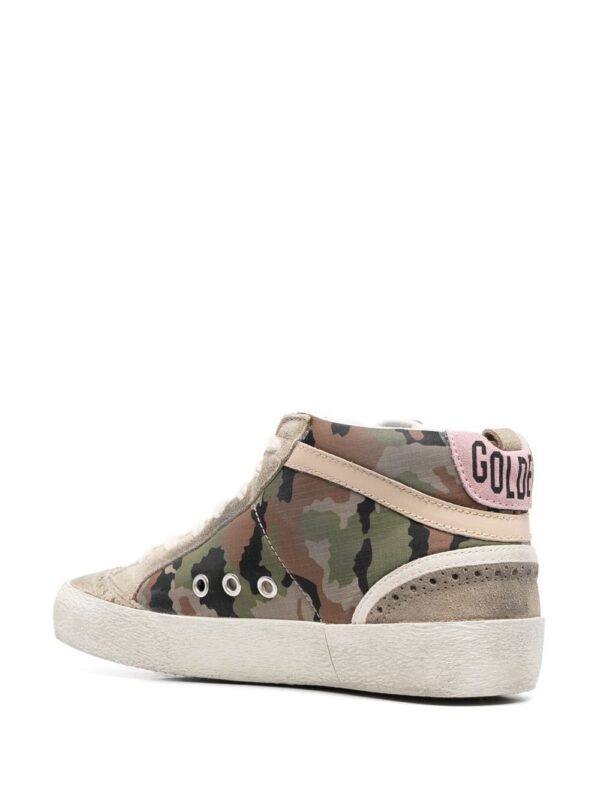 Golden Goose logo-patch lace-up sneakers - Image 3