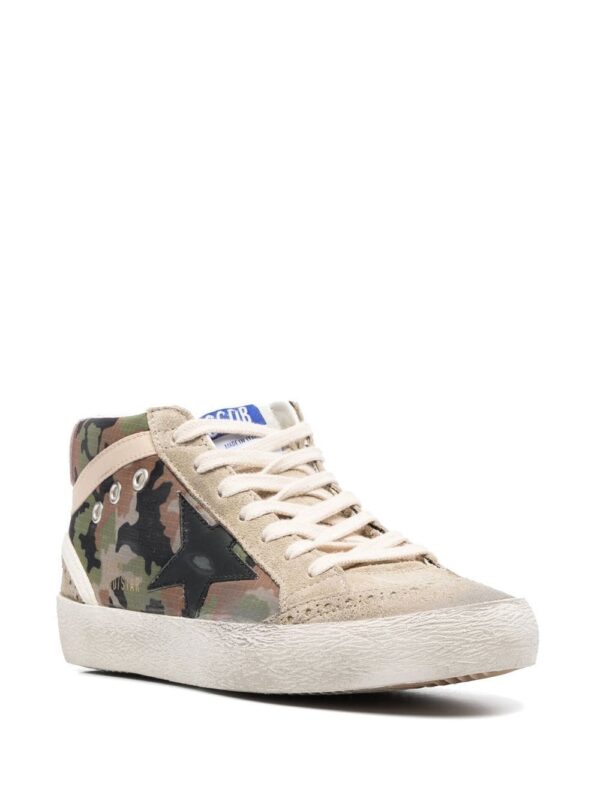 Golden Goose logo-patch lace-up sneakers - Image 2
