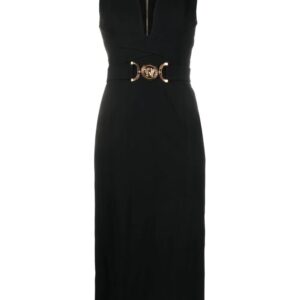 Versace Medusa Biggie sleeveless midi dress