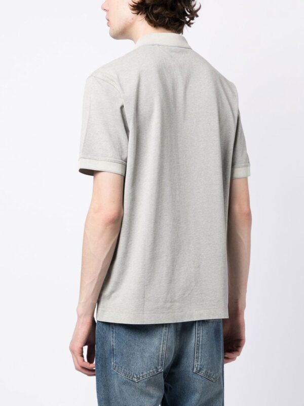 BOSS  logo-embossed cotton polo shirt - Image 3