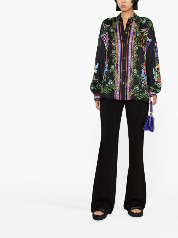 Versace Jeans Couture  logo-print shirt - Image 2