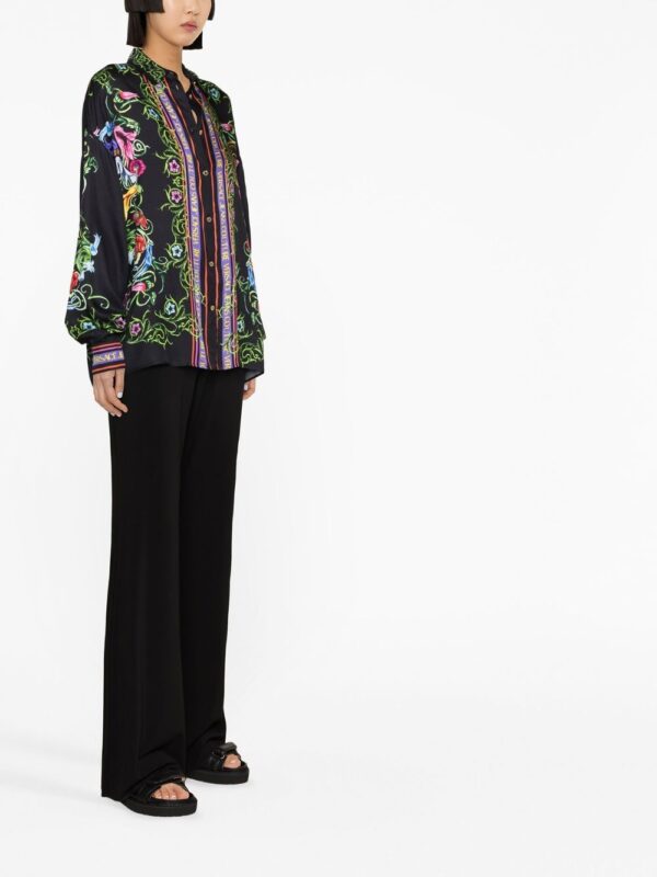 Versace Jeans Couture  logo-print shirt - Image 4
