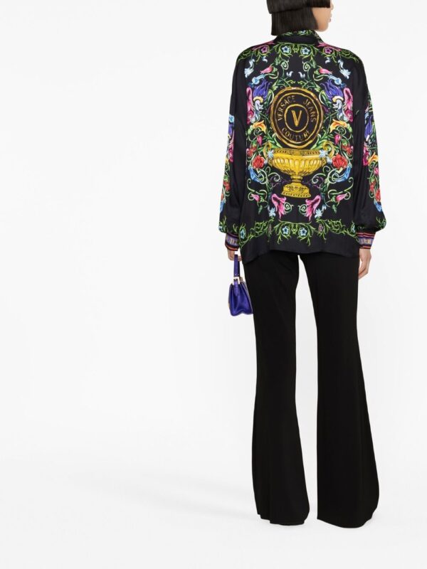 Versace Jeans Couture  logo-print shirt - Image 3