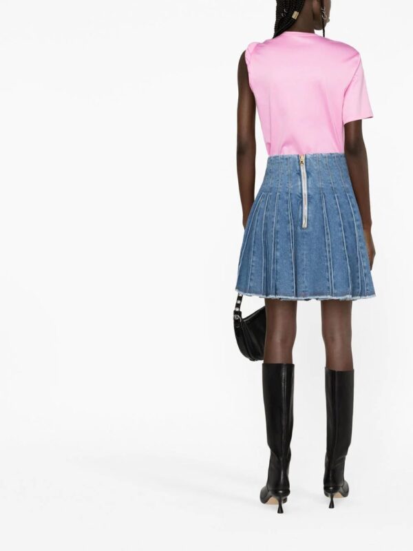 Versace  slogan-print T-shirt - Image 3