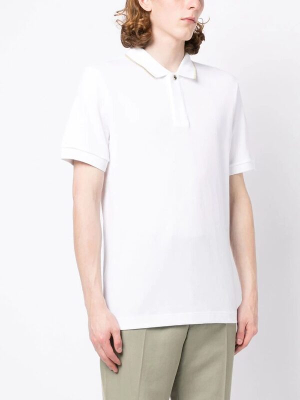 BOSS  shortsleeved cotton polo shirt - Image 2