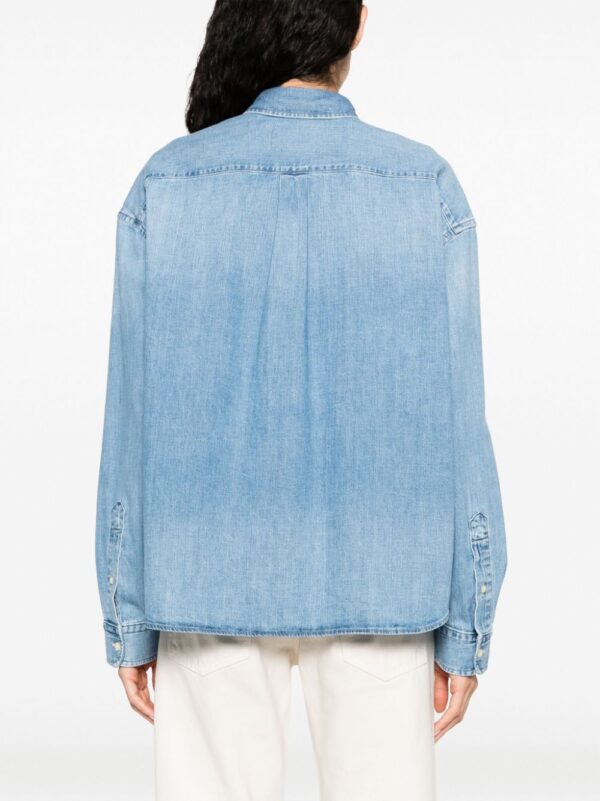 Polo Ralph Lauren  logo-embroidered denim shirt - Image 4