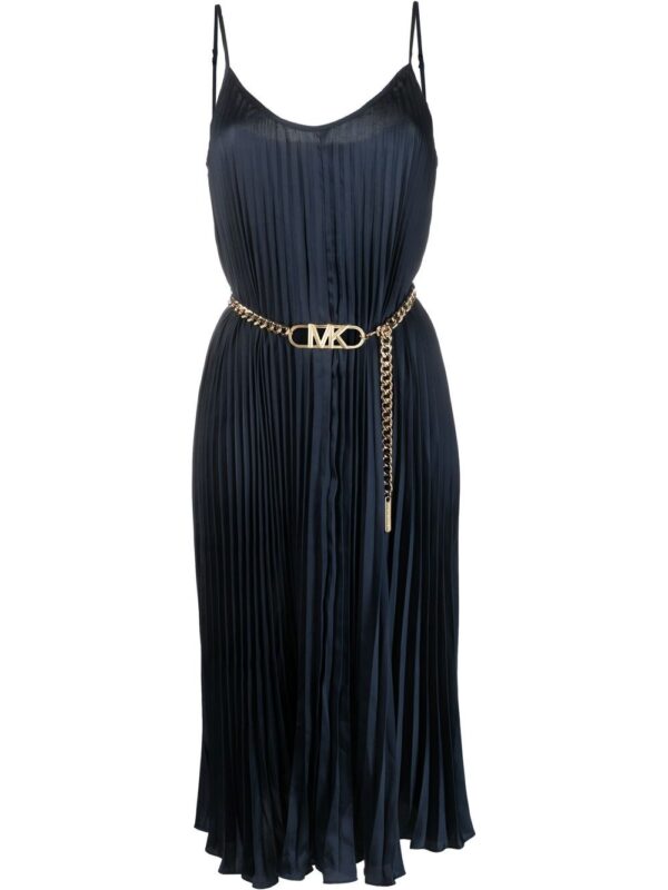 Michael Kors pleated slip dress