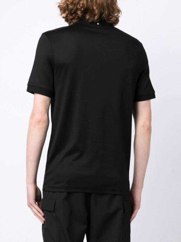 BOSS  zipped-placket cotton polo shirt - Image 3