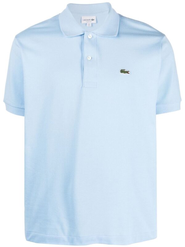 Lacoste logo-patch polo shirt