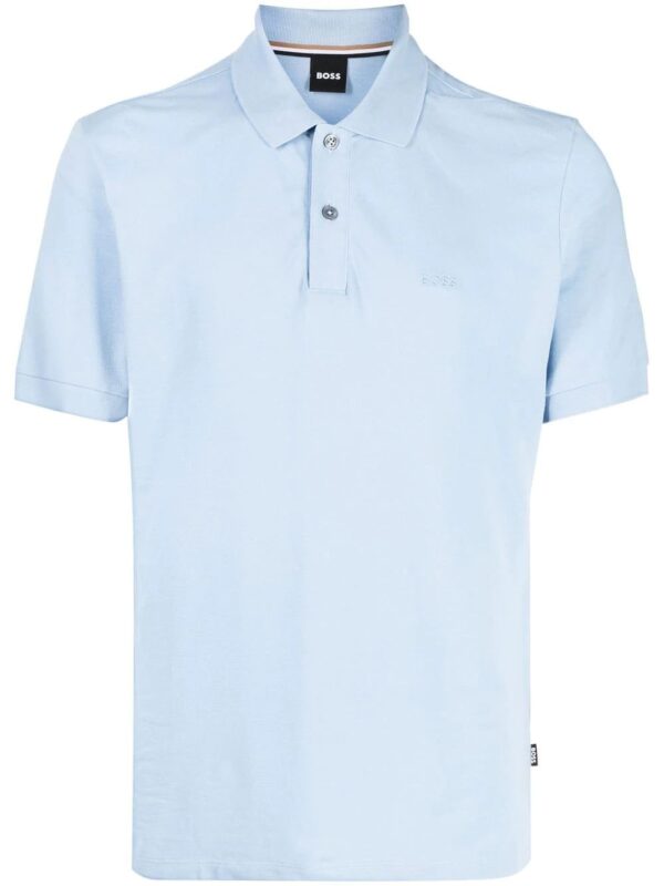 BOSS  Pallas embroidered logo polo shirt