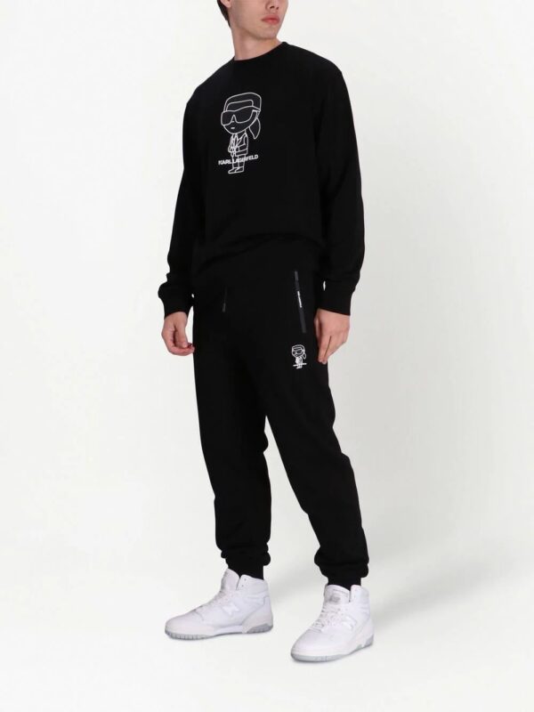 Karl Lagerfeld  logo-print track pants - Image 2