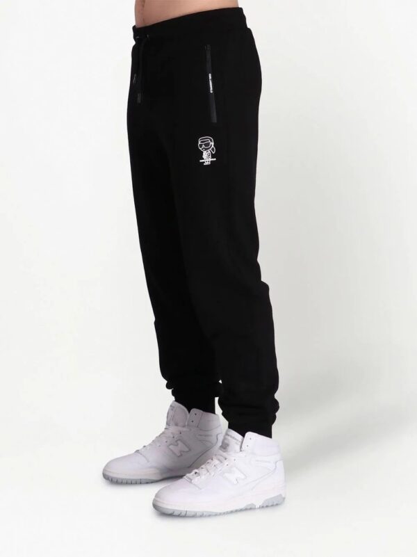 Karl Lagerfeld  logo-print track pants - Image 4
