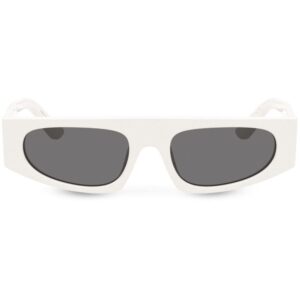 Dolce & Gabbana Eyewear DG Crossed rectangle-frame sunglasses