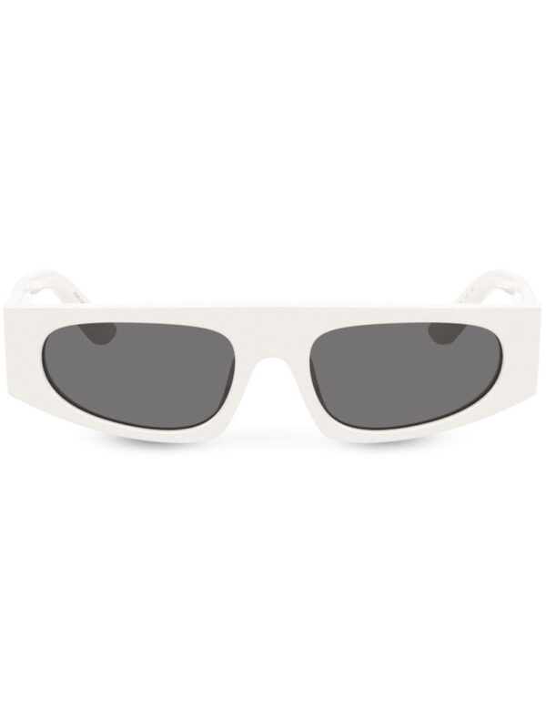 Dolce & Gabbana Eyewear DG Crossed rectangle-frame sunglasses