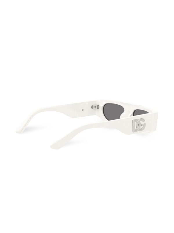 Dolce & Gabbana Eyewear DG Crossed rectangle-frame sunglasses - Image 4