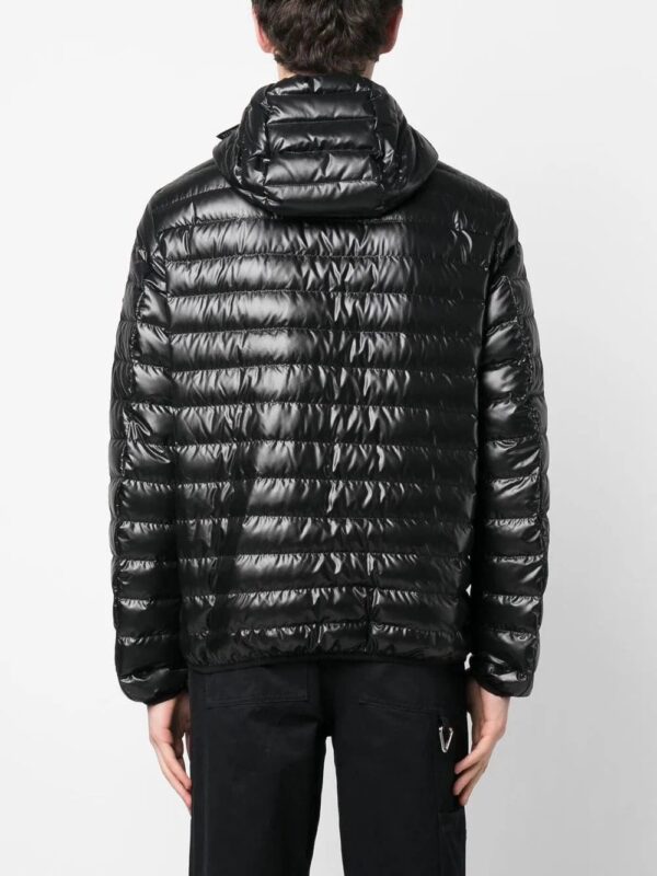 Moncler  Lauzet logo-print padded jacket - Image 4