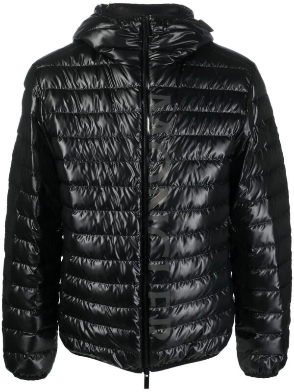 Moncler  Lauzet logo-print padded jacket