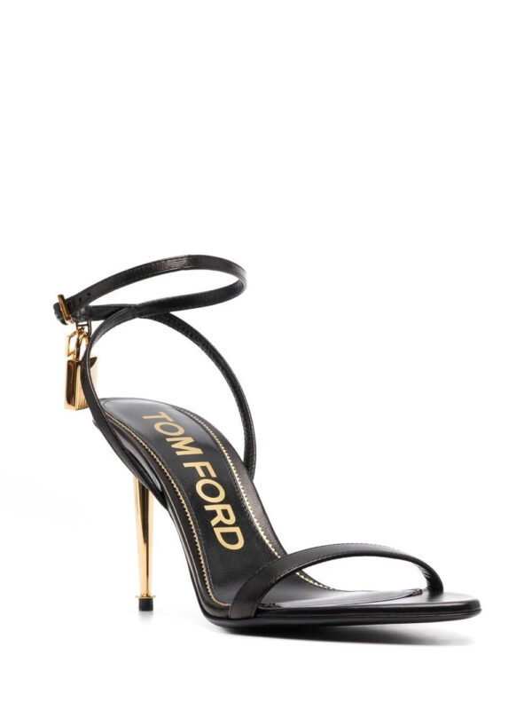 TOM FORD  Padlock 85mm leather sandals - Image 2