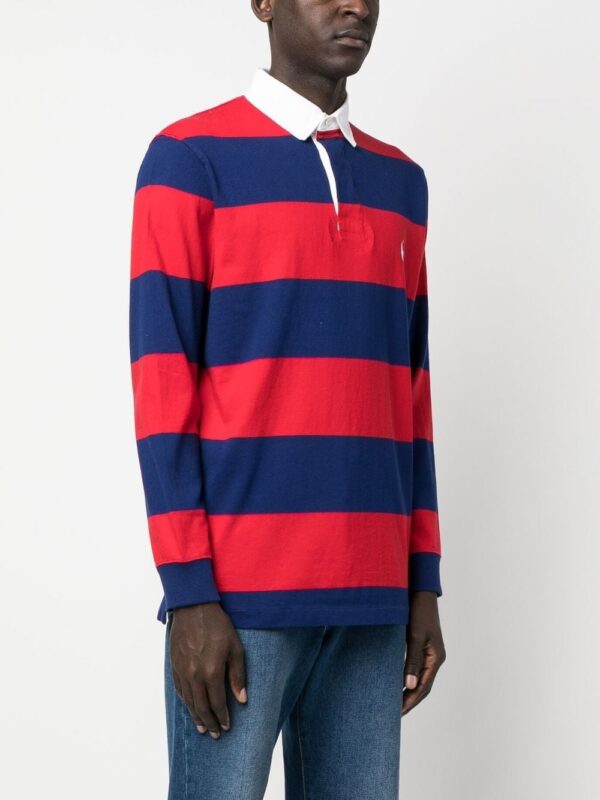 Polo Ralph Lauren  embroidered-logo striped polo shirt - Image 2
