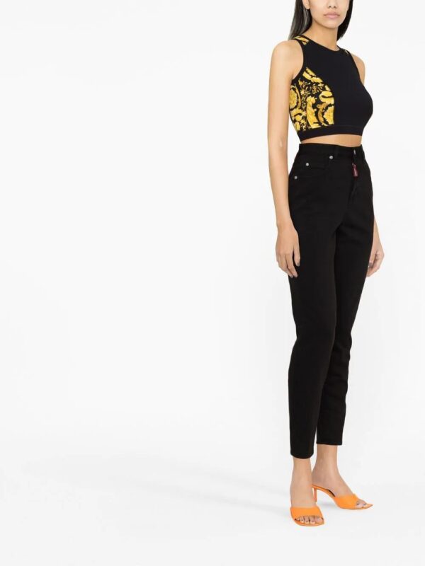 Versace  panelled-design tank top - Image 2