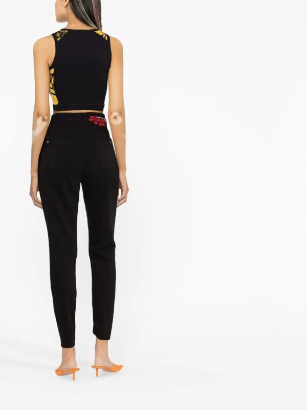 Versace  panelled-design tank top - Image 3