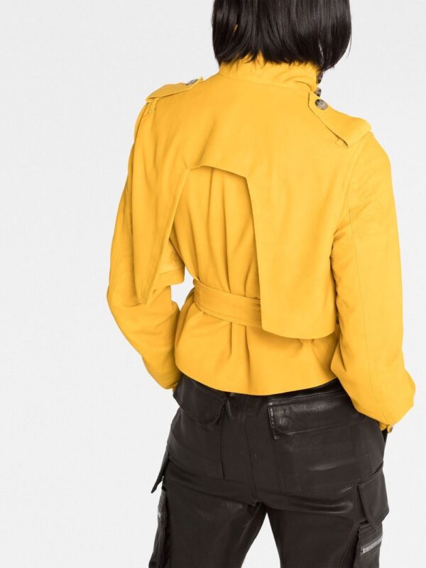 Rick Owens  belted cropped jacket - Image 3