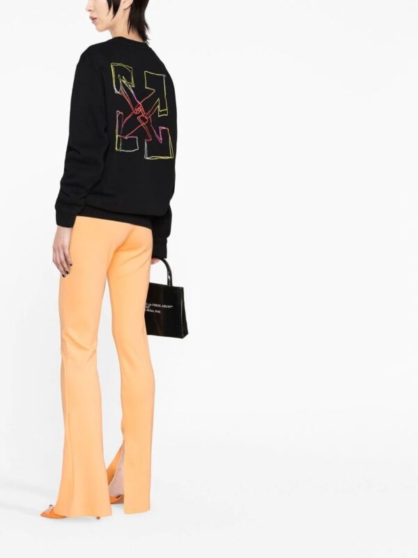 Off-White  graphic-print cotton sweatshirt - Image 2
