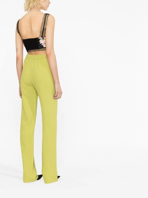 Versace  Medusa Orchid-print bustier top - Image 3