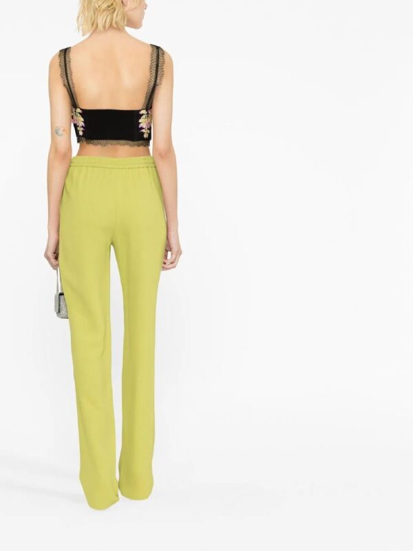Versace  Medusa Orchid-print bustier top - Image 4
