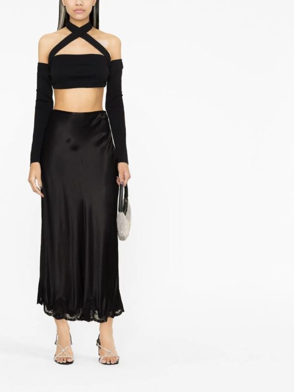 Dolce & Gabbana  cross-strap cut-out top - Image 4