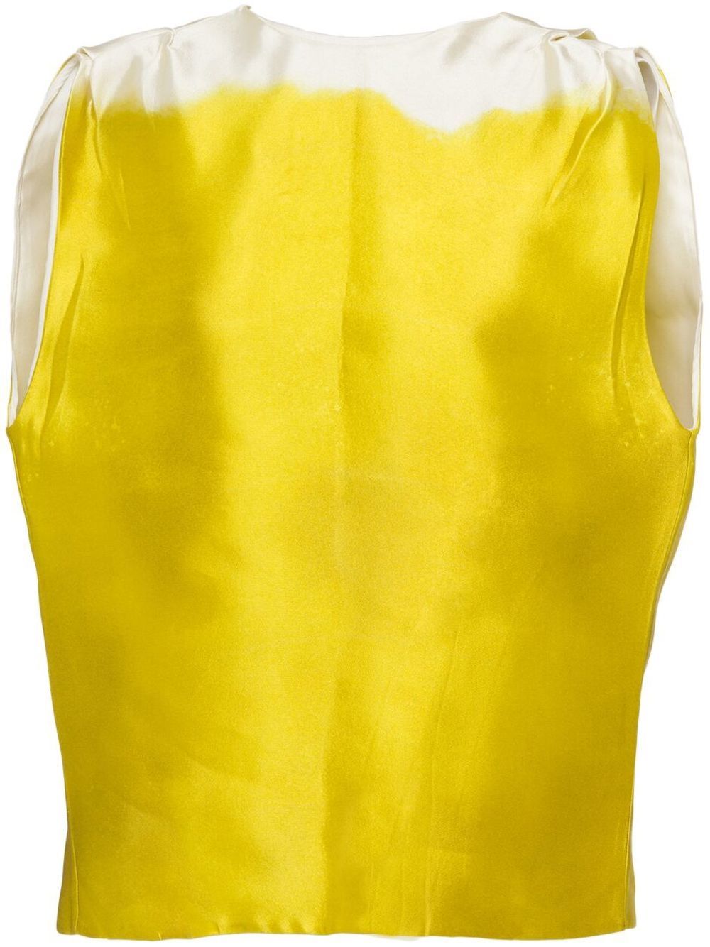 Prada satin sleeveless blouse