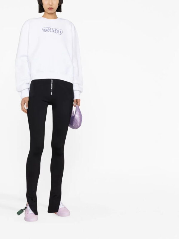 Off-White  Arrows-embroidered sweatshirt - Image 2