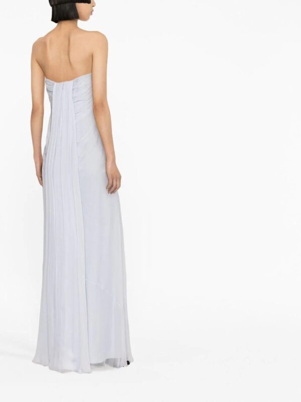 Alexander McQueen  chiffon bustier maxi dress - Image 2