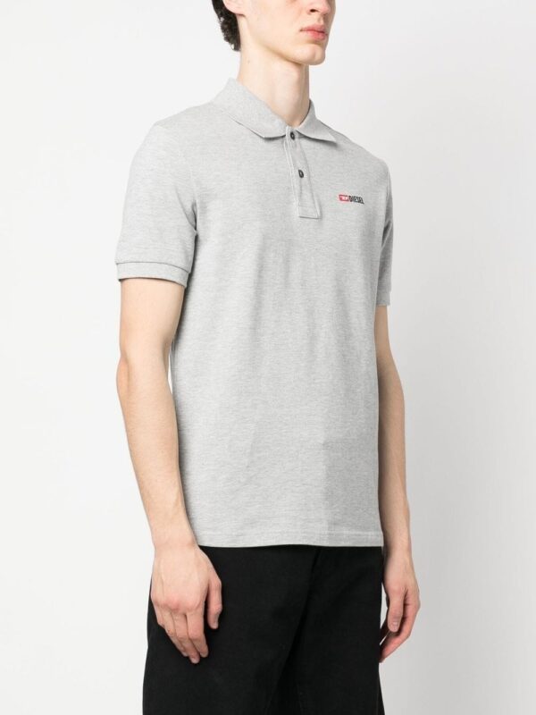Diesel  T-Smith-Div cotton polo shirt - Image 3