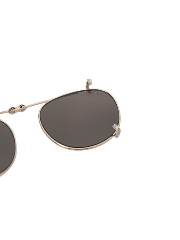 Gucci Eyewear removable-lense detail sunglasses - Image 4