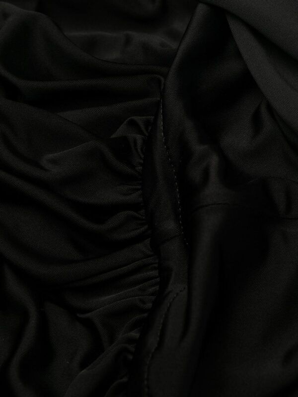 Saint Laurent draped sleeveless jersey dress - Image 5