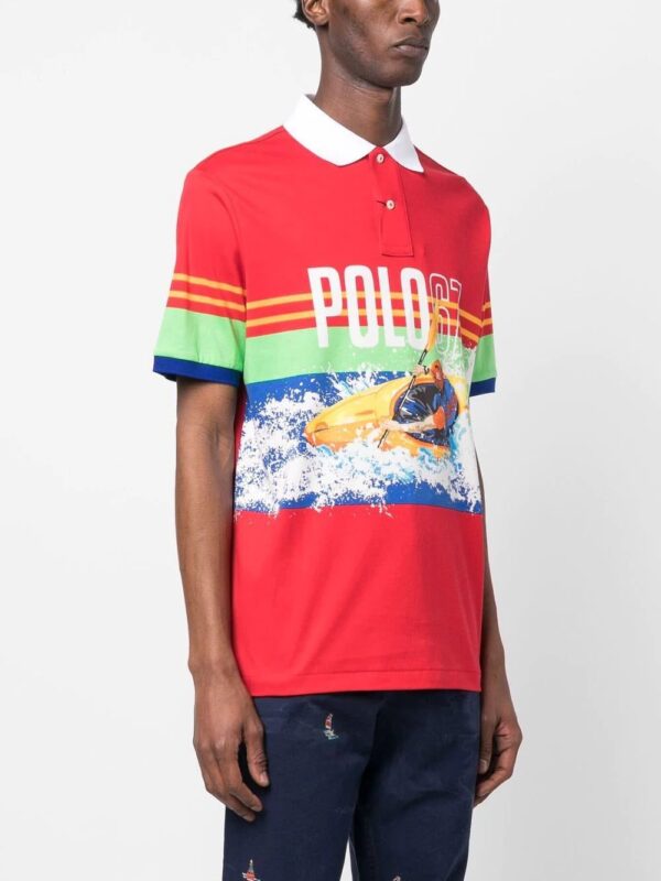 Polo Ralph Lauren  graphic-detail polo shirt - Image 2