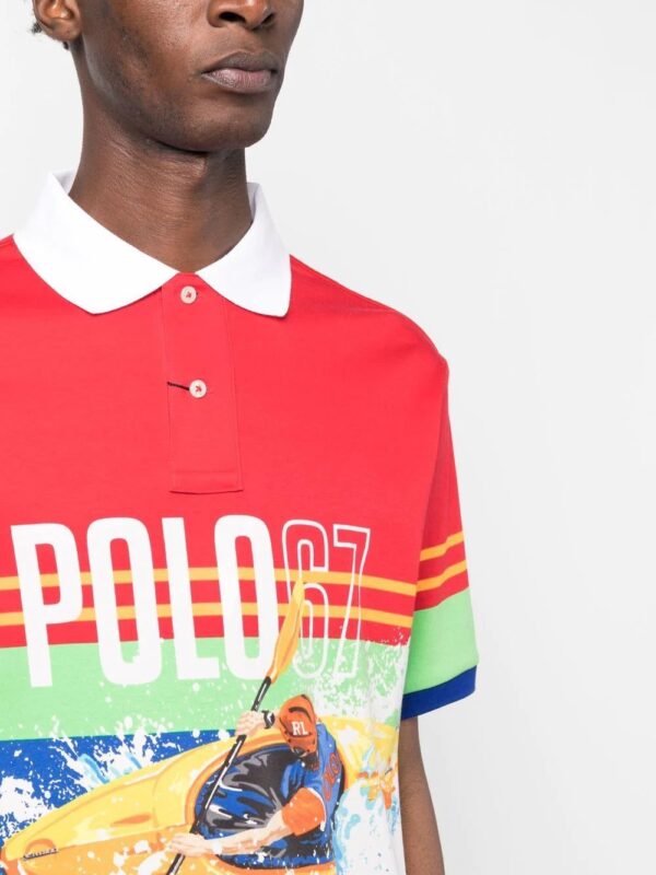 Polo Ralph Lauren  graphic-detail polo shirt - Image 4