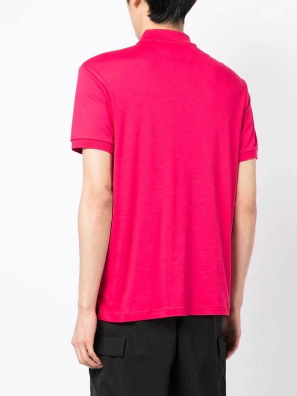 BOSS  contrasting-collar polo shirt - Image 3