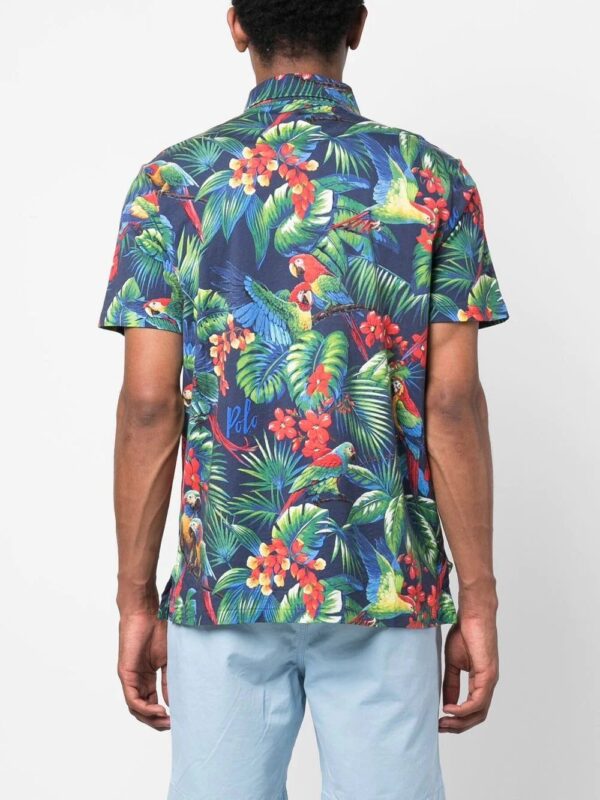 Polo Ralph Lauren  all-over print polo shirt - Image 3