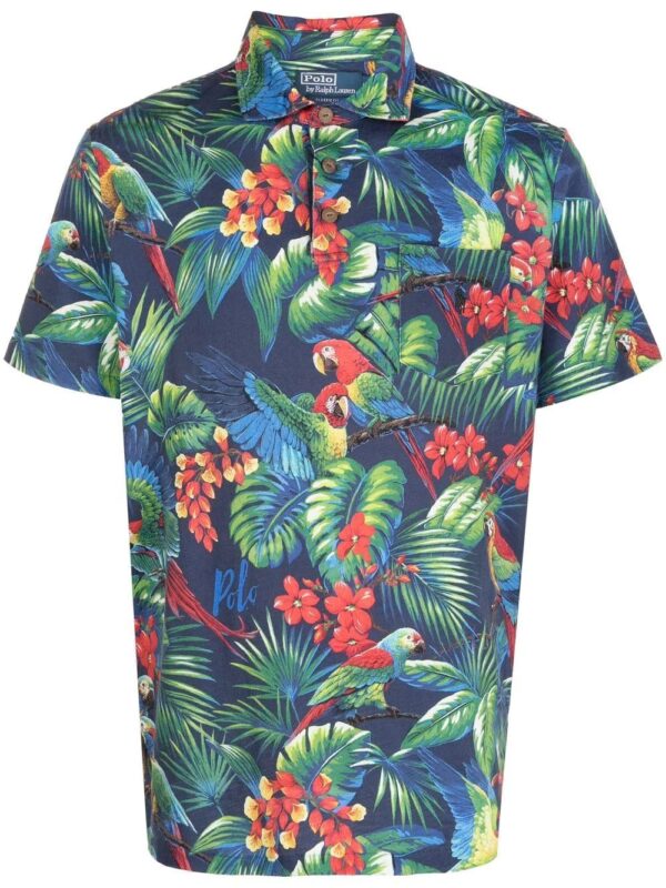 Polo Ralph Lauren  all-over print polo shirt