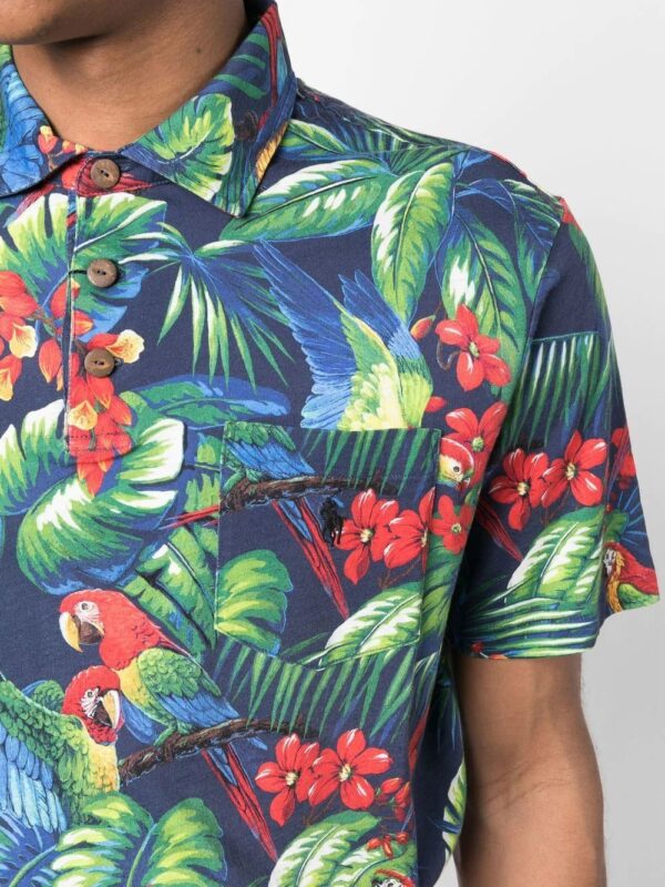 Polo Ralph Lauren  all-over print polo shirt - Image 4