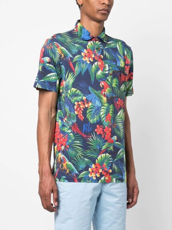 Polo Ralph Lauren  all-over print polo shirt - Image 2